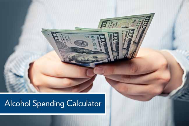 alcohol spending calculator