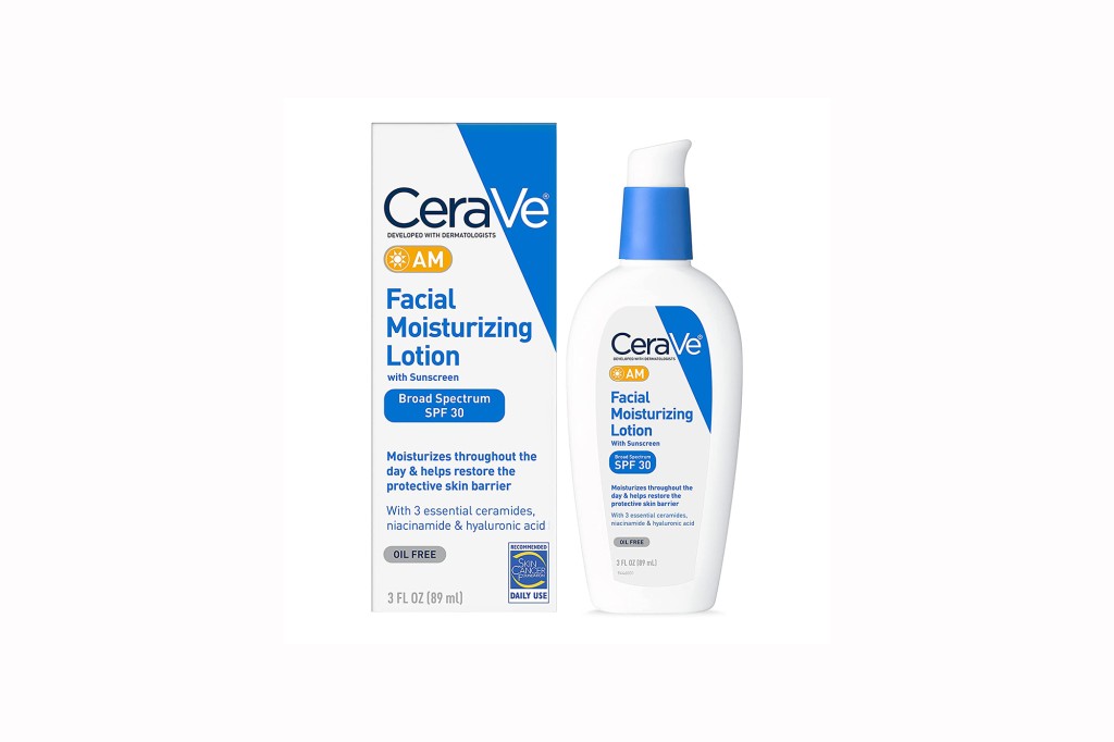 CeraVe AM Facial Moisturizing Lotion with SPF 30 and Hyaluronic Acid