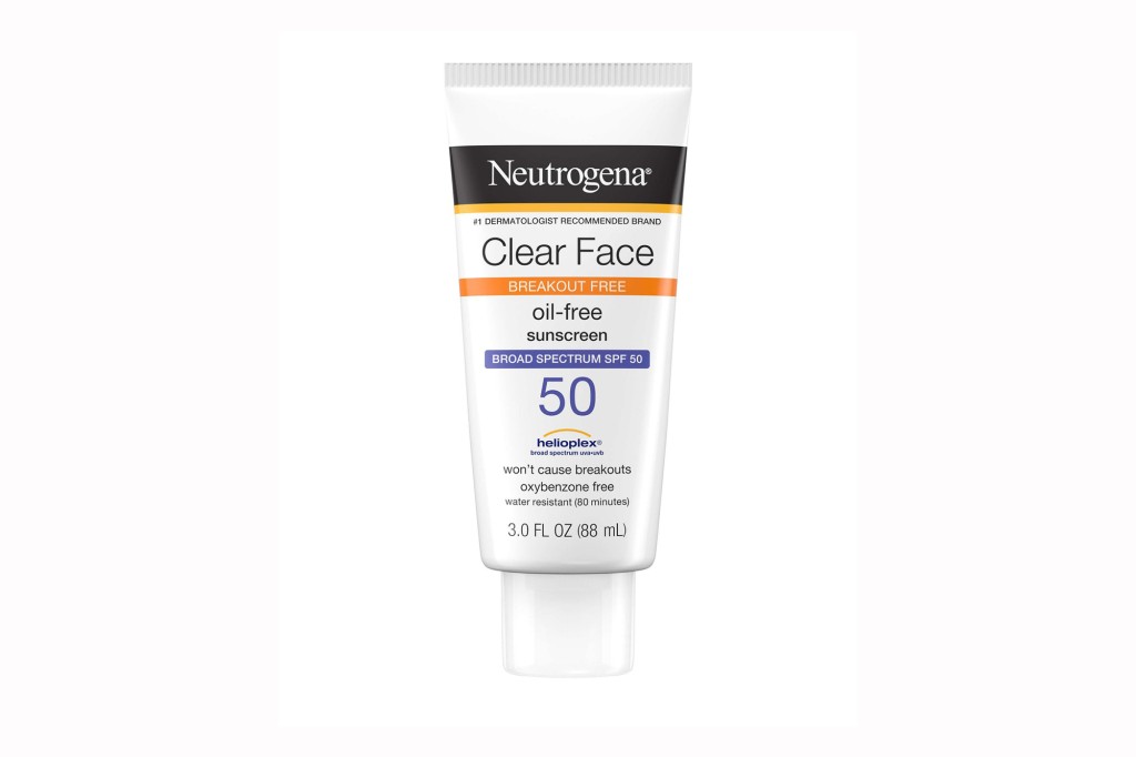Neutrogena Clear Face Break-Out Free Liquid Lotion Sunscreen